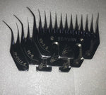WILLPOWER - LEFT HANDS COMBS -93, 95, 97 & 98MM WIDE - VARIOUS BEVELS AVAILABLE - SOLD IN PACKETS OF 5