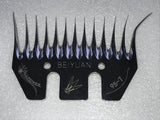 Willpower - 7mm Bevel Combs - 93mm, 95mm & 97mm Wide - Sold In Packs Of 5